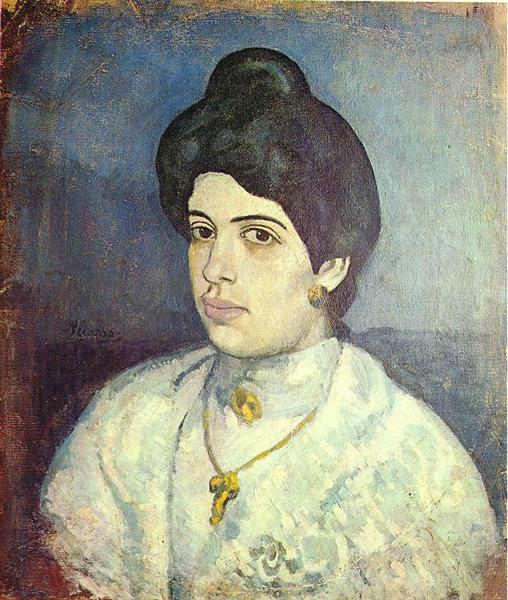 Pablo Picasso Classical Oil Painting Portrait Of Corina Romeu